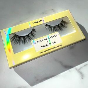 New in box never worn House of Lashes I MEAN….. false eyelashes with Patrick Ta